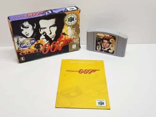 GoldenEye 007 Nintendo 64 N64 Complete CIB Authentic Tested