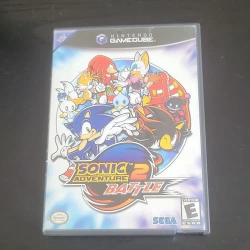 SEGA Sonic Adventure 2 Battle Nintendo GameCube E NTSC-U/C Multiplayer 2001