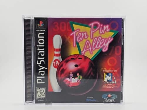 Sony Playstation 1 PS1 Ten Pin Alley CIB Cleaned & Tested