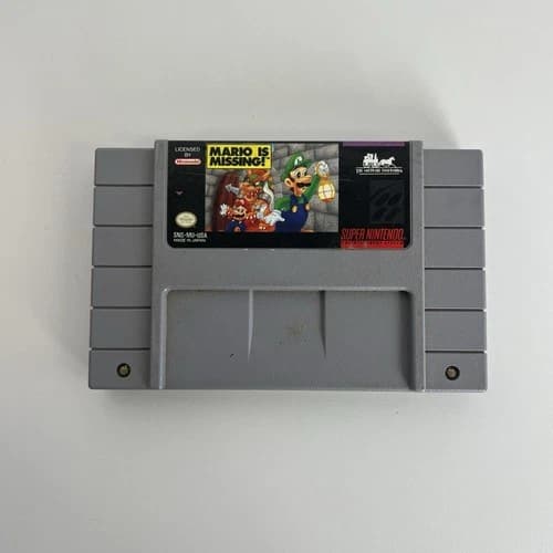 Mario is Missing (Super Nintendo, 1993) SNES