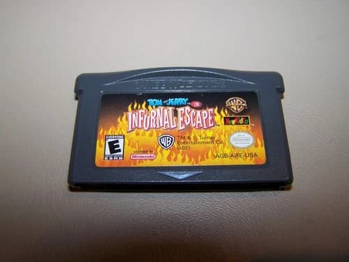 Tom & Jerry in the Infurnal Escape Nintendo Game Boy Advance SP Gameboy Game