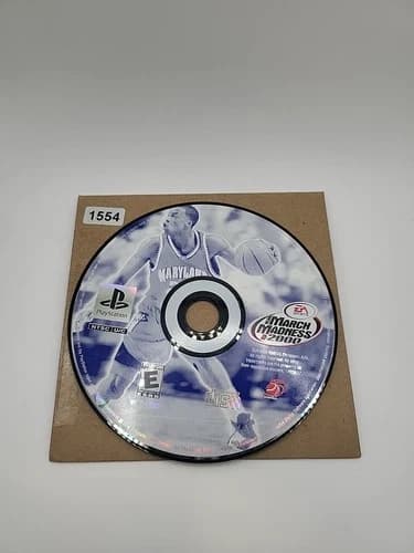 NCAA March Madness 2000 (Sony PlayStation 1/PS1, 1999) DISC ONLY NO TRACKING!