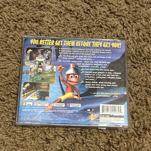 PS1 PlayStation 1 Ape Escape Game Complete