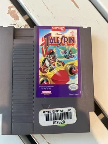 TaleSpin (Nintendo NES) | Tested & Working | Very Good Condition