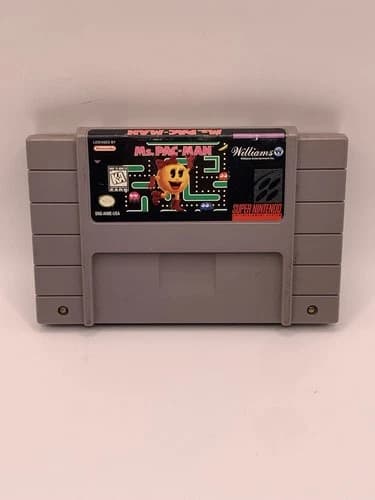 Ms. Pac-Man (Super Nintendo Entertainment System, 1996) Tested