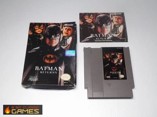 Batman Returns - COMPLETE BOX - NINTENDO NES - 117a