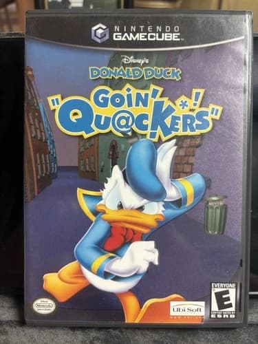 Disney's Donald Duck: Goin' Quackers (Nintendo GameCube, 2002) CIB Tested Works
