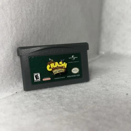 Crash Bandicoot: The Huge Adventure (Game Boy Advance, 2002) Game Only ! Tested!