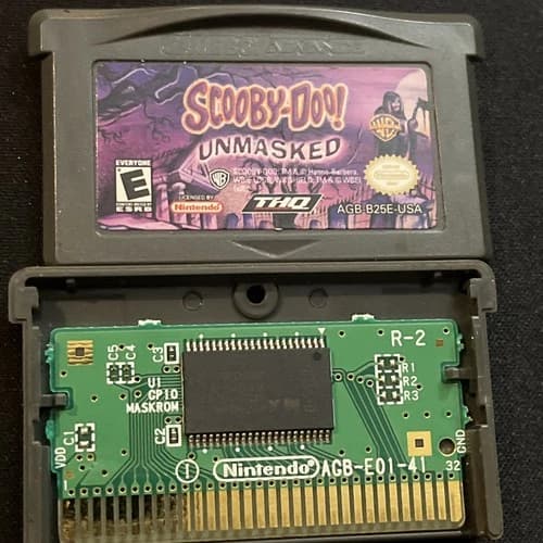 Scooby Doo Unmasked Nintendo Game Boy Advance GBA Authentic Cartridge Only