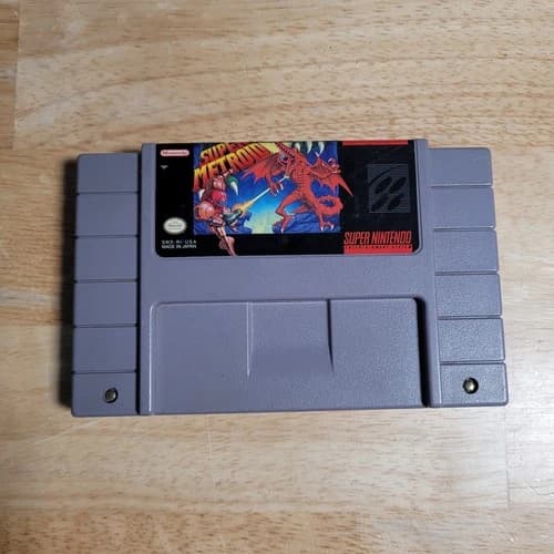 Super Metroid SNES Super Nintendo Entertainment System, 1994 - Tested