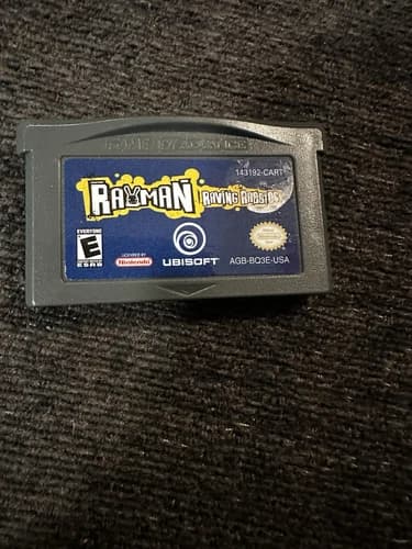 Rayman Raving Rabbids Nintendo Game Boy Advance GBA Game Cartridge Only