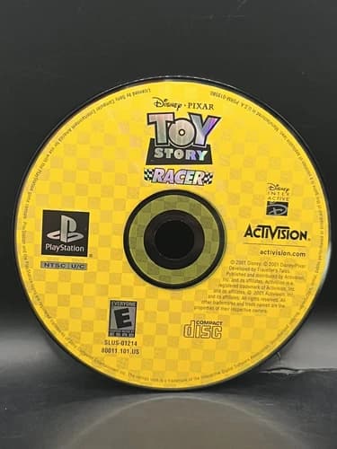 Toy Story Racer (Sony PlayStation 1, 2001) Disc Only Tested