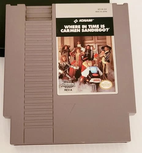 Where in Time is Carmen Sandiego? (Nintendo NES, 1991)
