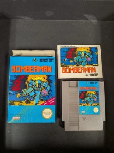 Bomberman – NES Nintendo Entertainment System – Complete In Box (CIB) –