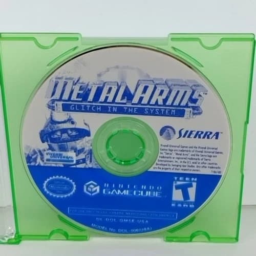 Metal Arms: Glitch in the System (Nintendo GameCube) DISC ONLY Tested Free Ship