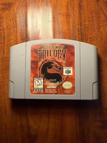 Mortal Kombat Trilogy (Nintendo 64 N64, 1996) Authentic
