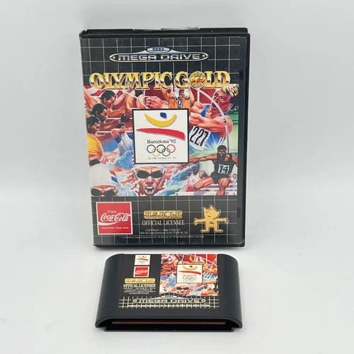 Olympic Gold Game for Sega Mega Drive - ITALIAN - Tested - 24H Delivery