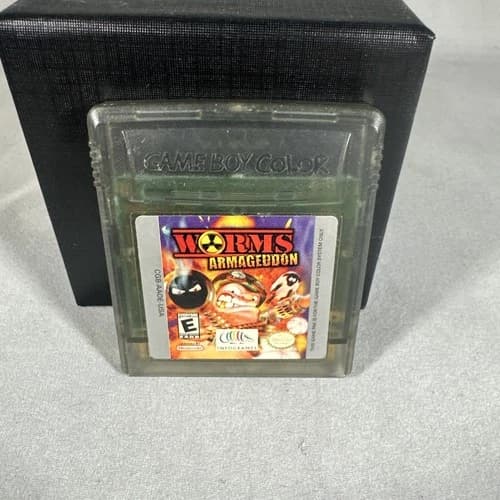Worms: Armageddon (Nintendo Game Boy Color, 1999) Cartridge Only Tested