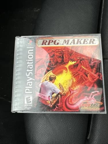 RPG Maker PlayStation 1 PS1 Video Game RPG NTSC CIB Complete, Tested