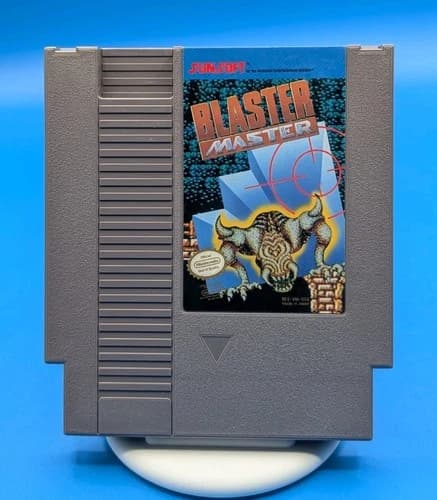 Authentic Nintendo NES Blaster Master Game Cartridge | Tested & Working