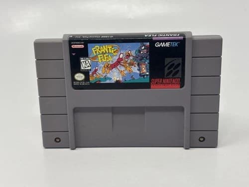 Frantic Flea (Super Nintendo SNES, 1995) - Cart Only
