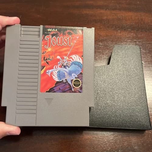 Joust (Nintendo Entertainment System, 1988) Tested and Working! NES