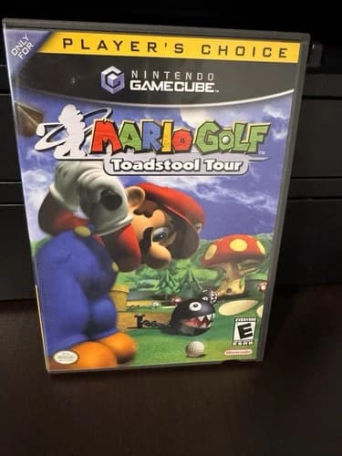 2003 Mario Golf Toadstool Tour Nintendo GameCube Complete W/Manual