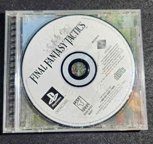 Final Fantasy Tactics (Sony PlayStation 1, 1998) Disc Only Tested Working