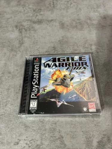 Agile Warrior F-111X (Sony PlayStation 1, 1995) PS1 Complete CIB Tested Working