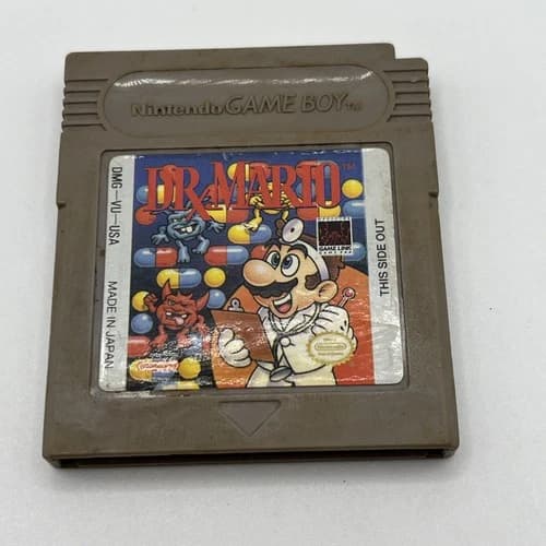 💊Dr. Mario 💊(Nintendo Game Boy 1990) Original Authentic Handheld - Tested