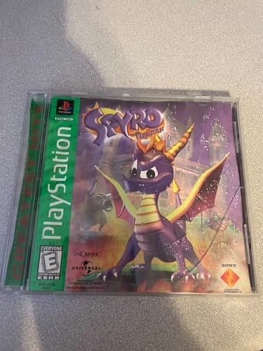 PS1 Playstation Spyro the Dragon game ( free shipping to canada )