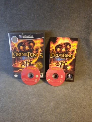 Lord of the Rings: The Third Age (Nintendo GameCube, 2004) CIB