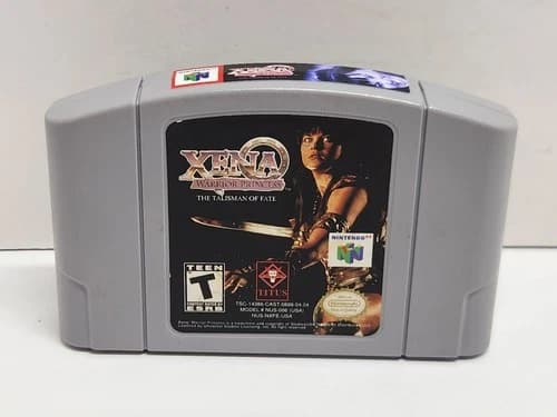 Xena Warrior Princess: The Talisman of Fate Nintendo 64 N64 Authentic Tested