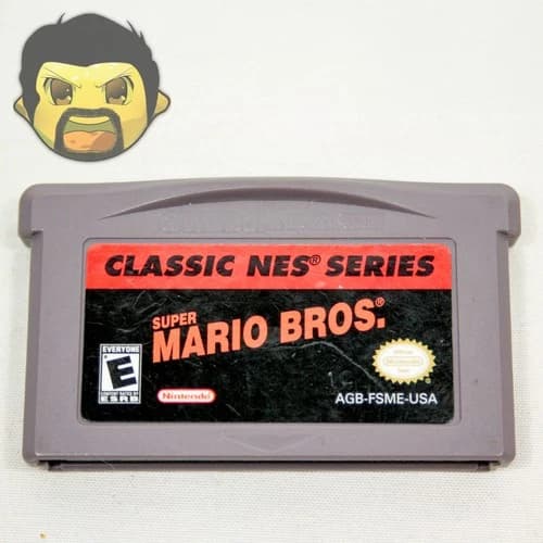 Classic NES Series Super Mario Bros GameBoy Advance GBA Nintendo 2004 Tested