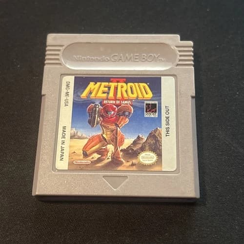 Metroid II 2 Return of Samus (Nintendo Game Boy GB) Authentic, Tested, Saves