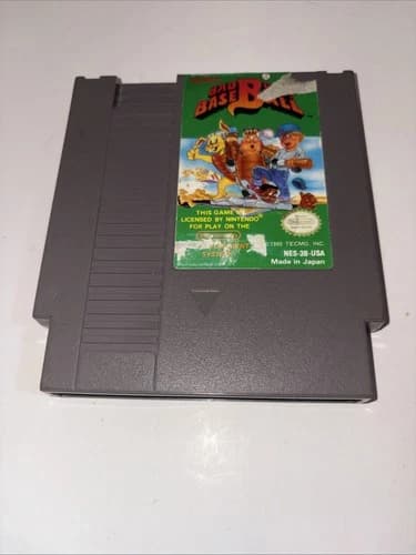 Bad News Baseball Nintendo Nes Game Cartridge Only Cleaned & Tested Authentic