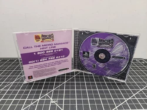 FoxKids.com Micro Maniacs Racing (Sony PlayStation 1, 2000) complete tested