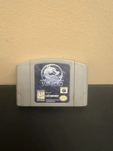 Mortal Kombat Mythologies: Sub-Zero N64 (Nintendo 64) Tested Authentic