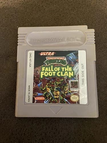 Teenage Mutant Ninja Turtles: Fall of the Foot Clan (Nintendo Game Boy, 1990)