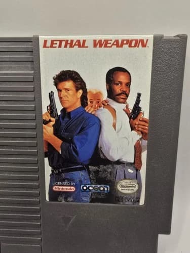 Lethal Weapon NES Nintendo Game Cartridge