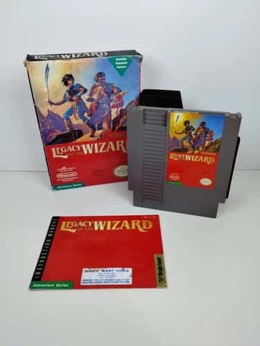 Legacy of the Wizard (Nintendo NES) CIB - Tested - Free Shipping - See Pics