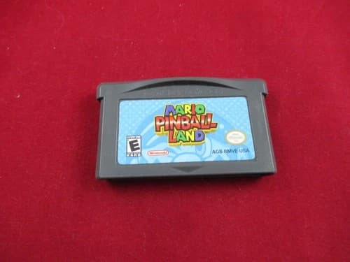 Mario Pinball Land (GameBoy Advance, 2004) *Authentic - Tested*