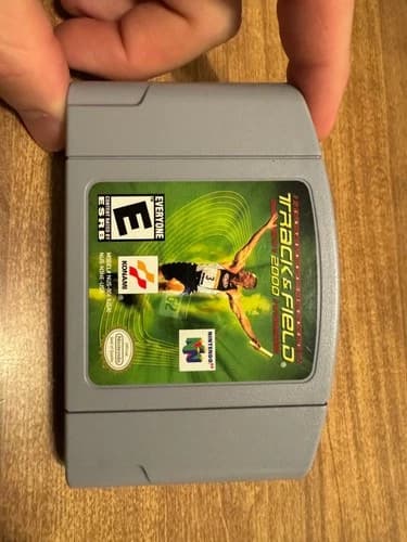 International Track and Field 2000 Nintendo 64 N64 authentic video game cart