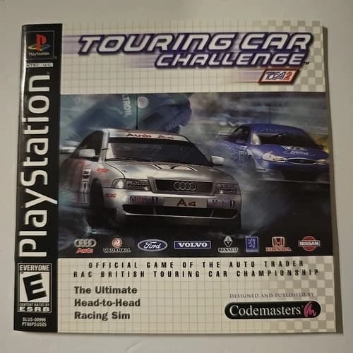 Touring Car Challenge: TOCA 2 (Sony PlayStation 1, 1999) Fast CA Shipping