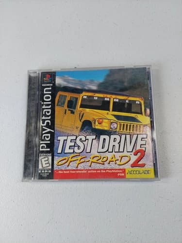 Test Drive Off-Road 2 (Sony PlayStation 1, 1998) *COMPLETE*