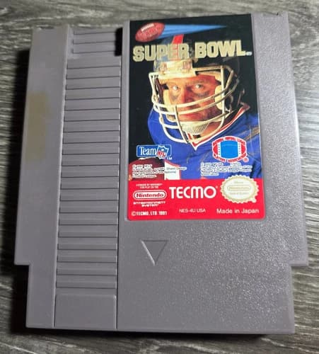 Tecmo Super Bowl (Nintendo, 1991) NES Cart Only TESTED