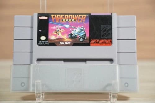 Firepower 2000 (Super Nintendo SNES, 1992) Authentic Cartridge - Tested Clean