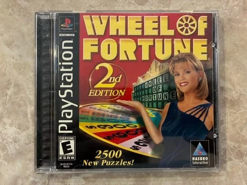 Wheel of Fortune 2nd Edition - Sony Playstation 1 PS1 Complete with Manual CIB