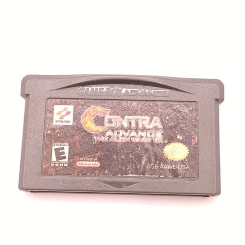 Contra Advance The Alien Wars EX (GameBoy Advance, 2002) Authentic