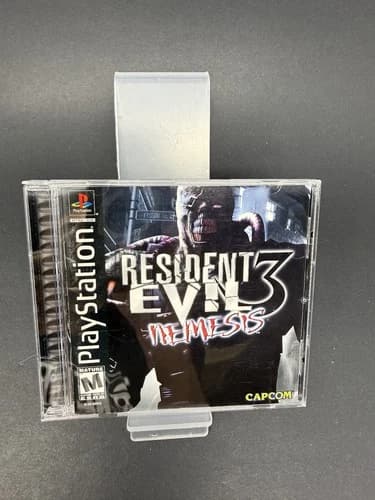 Resident Evil 3 Nemesis Sony PlayStation 1 PS1 Complete Black Label